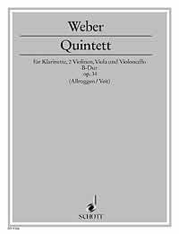 Quintet B Major Op. 34 Jv 182 - Wev P.11
