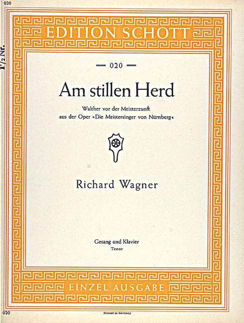 Die Meistersinger Von Nürnberg Wwv 96 (Les maitres chanteurs de Nuremberg) (WAGNER RICHARD)
