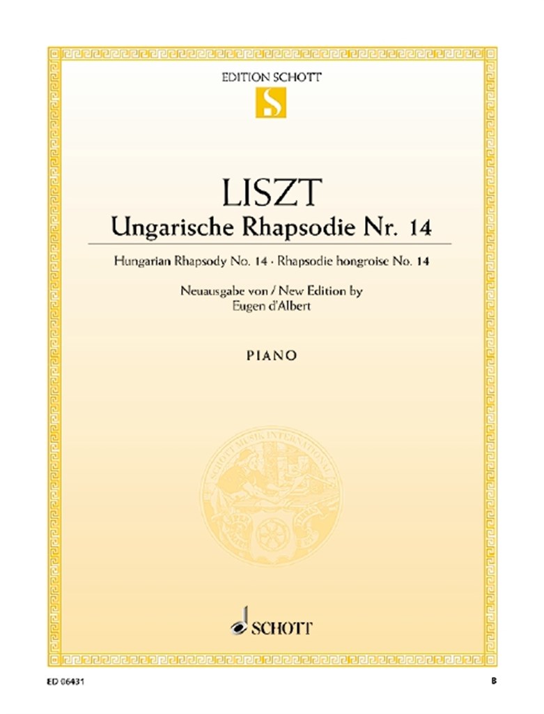 Ungarische Rhapsodie Nr. 14 F-Moll