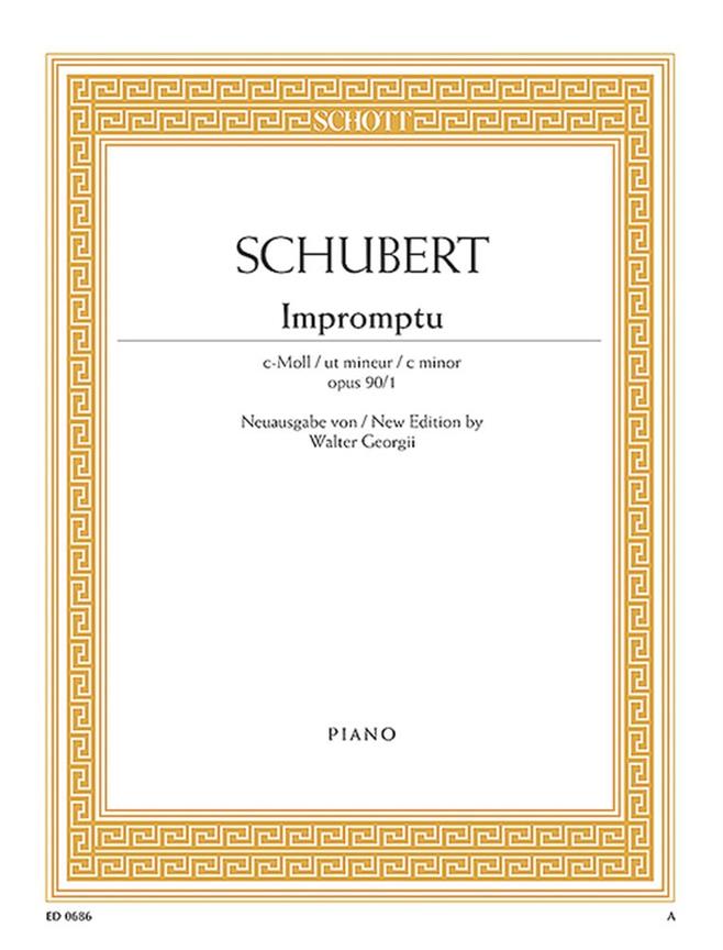 Impromptu Op. 90 D 899 (SCHUBERT FRANZ)