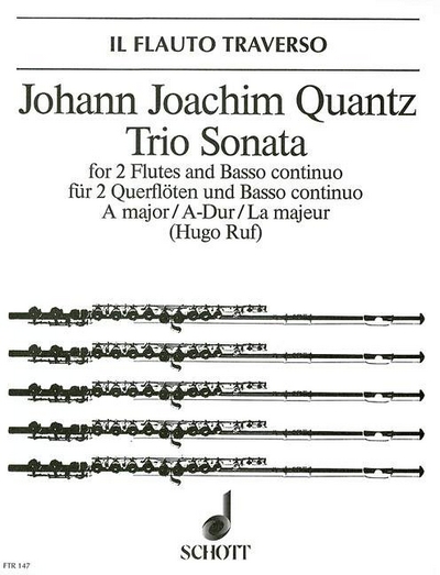 Triosonata A Major (QUANTZ JOHANN JOACHIM)