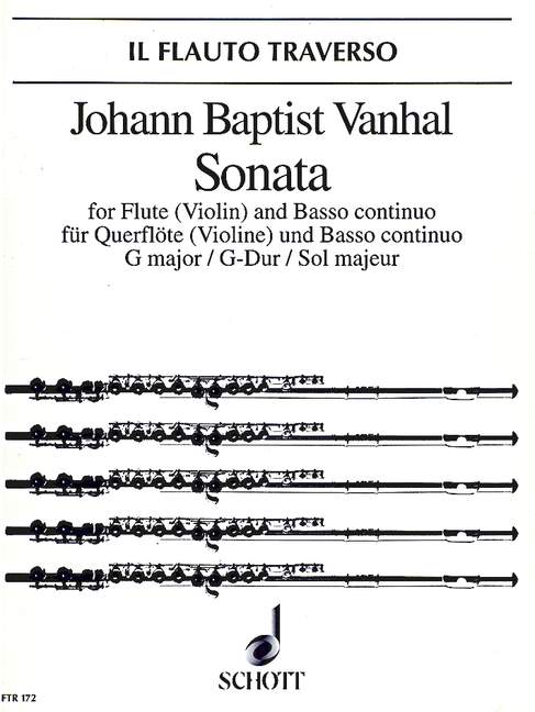 Sonata G Major Op. 10/1 (VANHAL JOHANN BAPTIST)