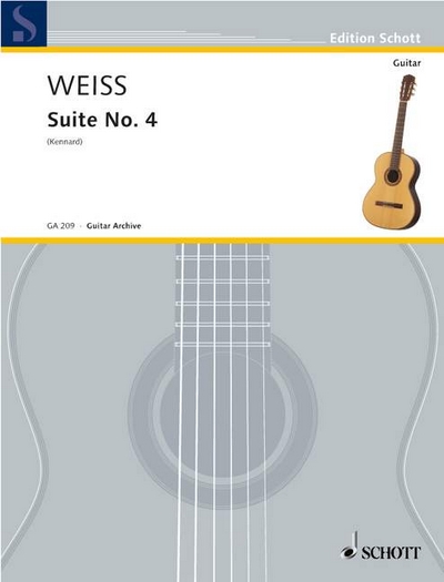 Suite #4 In A (WEISS SILVIUS LEOPOLD)