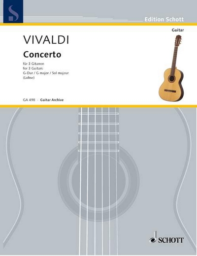 Concerto G Major Rv 532 (VIVALDI ANTONIO)