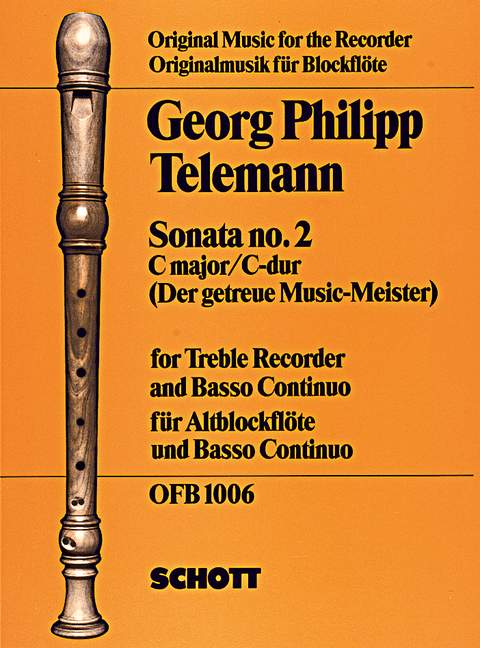 Sonata #2 C Major (TELEMANN GEORG PHILIPP)