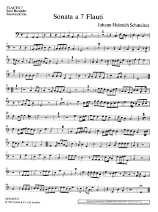 Sonata (SCHMELZER JOHANN HEINRICH)