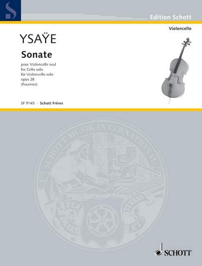 Sonata C Minor Op. 28 (YSAYE EUGENE)