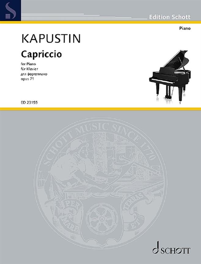 Capriccio Op. 71 (KAPUSTIN NIKOLAI)