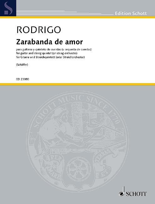 Zarabanda De Amor (RODRIGO JOAQUIN)