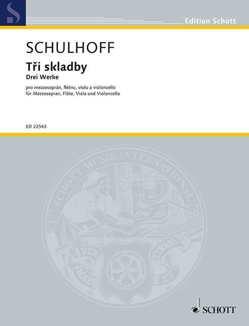 Three works (SCHULHOFF ERWIN)