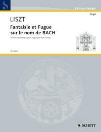 Fantasie and Fugue on the name of B-A-C-H (LISZT FRANZ)