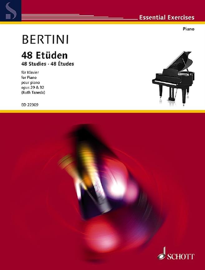 48 Etüden Op. 29 und Op. 32 (BERTINI HENRI)
