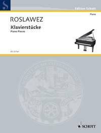 Piano Pieces (ROSLAVETS NIKOLAI ANDREYEVICH)