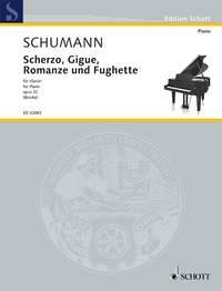 Scherzo, Gigue, Romanze und Fughette op. 32 (SCHUMANN ROBERT)