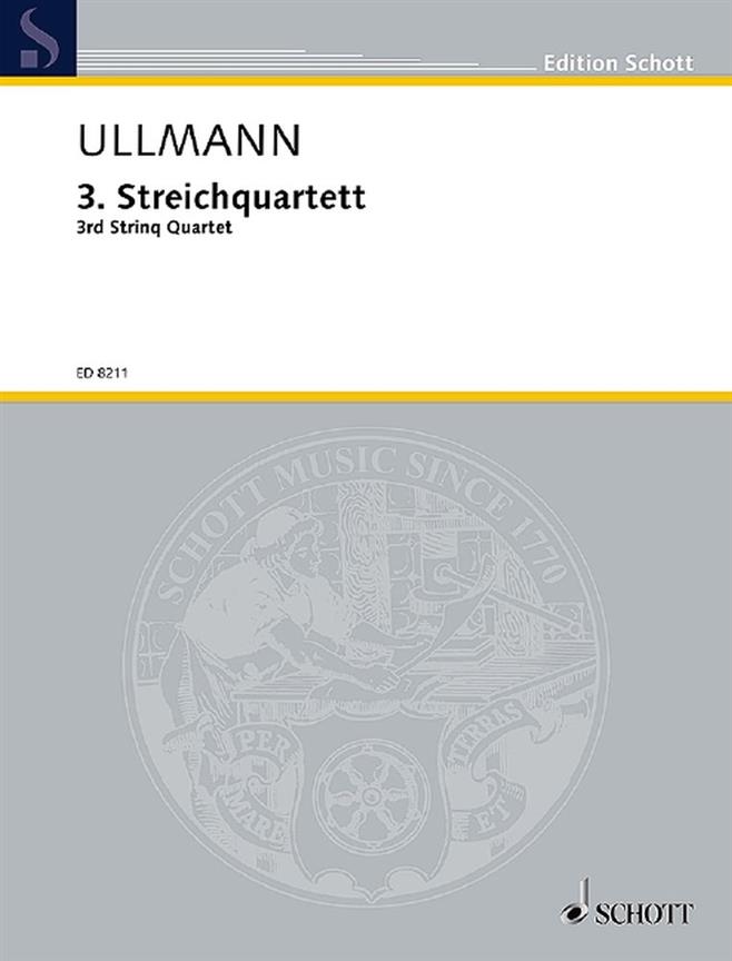 String quartet No. 3 op. 46 (ULLMANN VIKTOR)