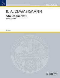 String Quartet (ZIMMERMANN BERND ALOIS)