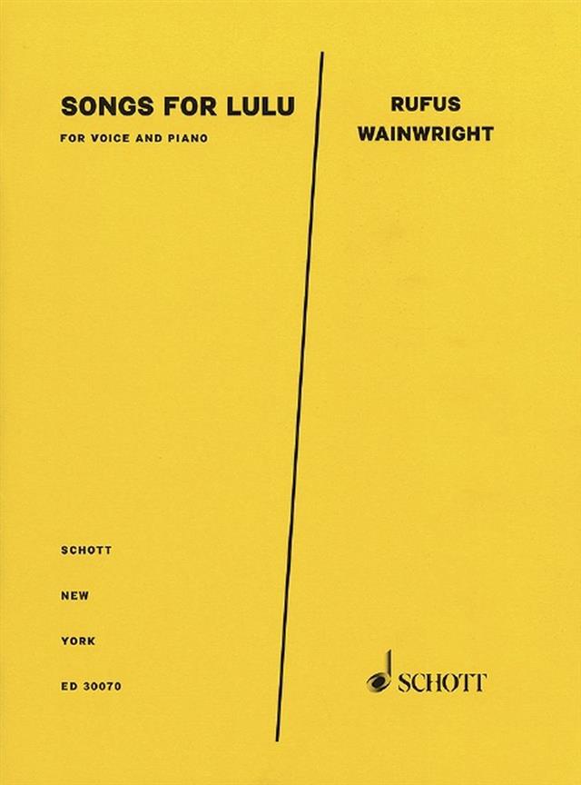 Songs for Lulu (WAINWRIGHT RUFUS)
