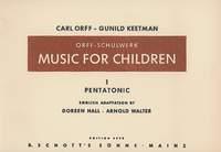 Music for Children Vol. 1 (ORFF CARL / KEETMAN GUNILD)