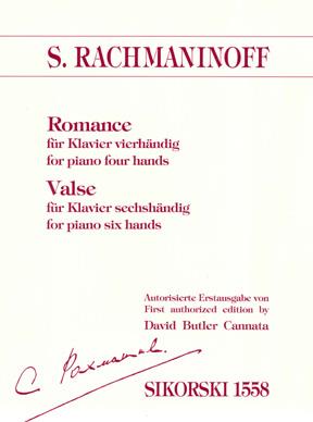 Romance Piano 4 Mains Et (RACHMANINOV SERGEI)
