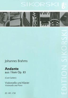 Andante Aus Op. 83 (BRAHMS JOHANNES)