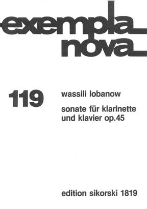 Sonate Op. 45 (LOBANOV VASSILI)