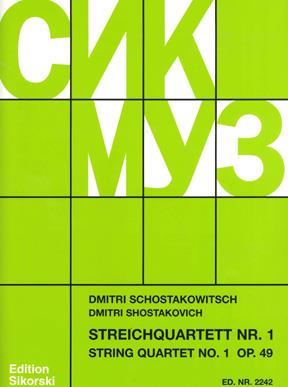 Quatuor A Cordes N01 Op. 49 (CHOSTAKOVITCH DIMITRI)