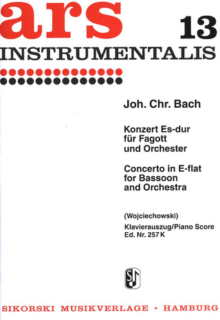 Concerto En Mib Majeur (Es-Dur) (BACH JOHANN CH)