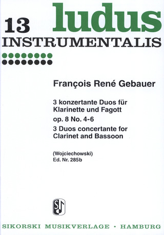 3 Duos Concertants Op. 8 N04-6 (GEBAUER)