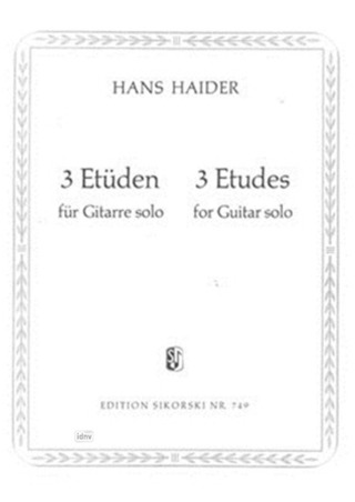 3 Etudes (HAIDER)