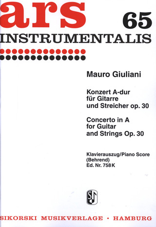 Concerto En La Majeur (A-Dur) (GIULIANI)