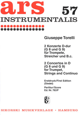 2 Concertos En Re Maj (D-Dur) (TORELLI)