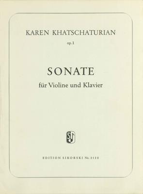 Sonate Op. 1 (KHACHATURIAN ARAM)