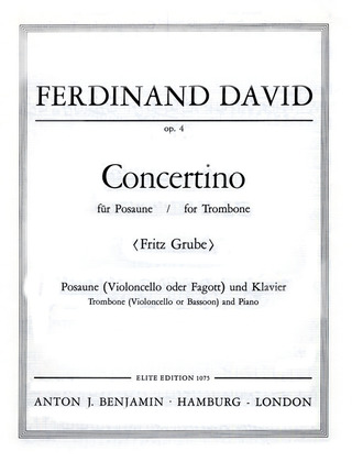 Concertino In E Flat Major Op. 4