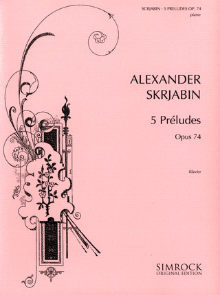 5 Preludes Op. 74