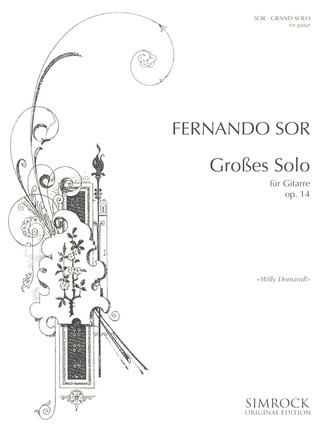 Grand Solo In Dm Op. 14