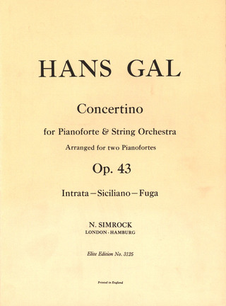 Concertino Op. 43