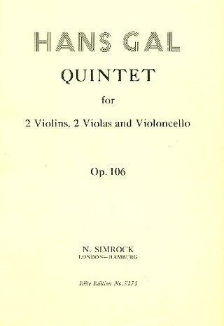 String Quintet In G Op. 106