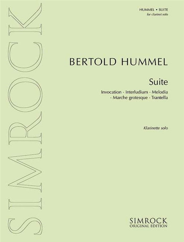 Clarinet Quintet In B Flat Op. 8 (NEUKOMM SIGISMUND)