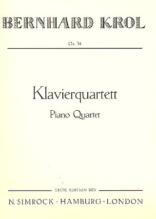 Piano Quartet Op. 34