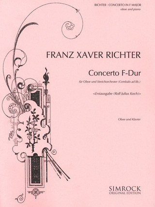 Concerto F Major (RICHTER FRANZ XAVER)