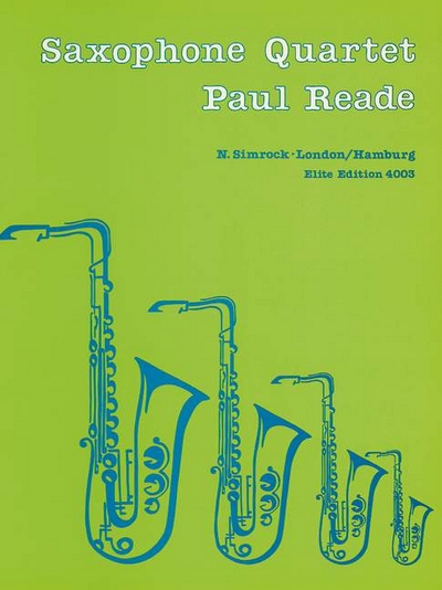 Saxophone Quartet (READE PAUL)