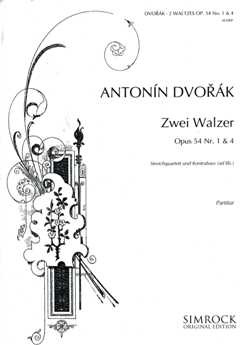 2 Waltzes Op. 54/1, Op. 54/4