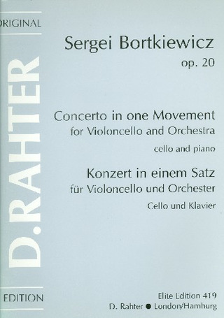Concerto In One Movement In C Minor Op. 20