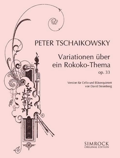 Rococo Variations Op. 33 (TCHAIKOVSKI PIOTR ILITCH)