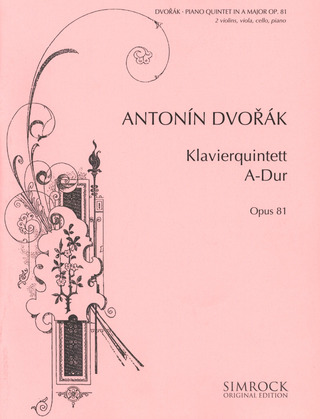 Piano Quintet In A Op. 81