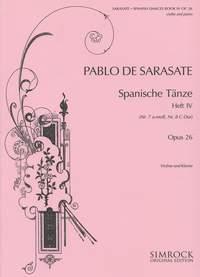Spanish Dances Op. 26 Band 4 (SARASATE PABLO DE)