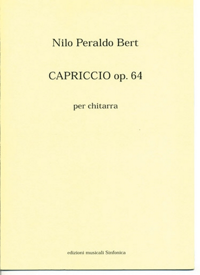 Capriccio Op. 64 (PERALDO BERT NILO)