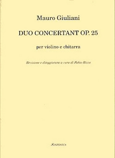 Duo Concertante Op. 25 (GIULIANI MAURO)