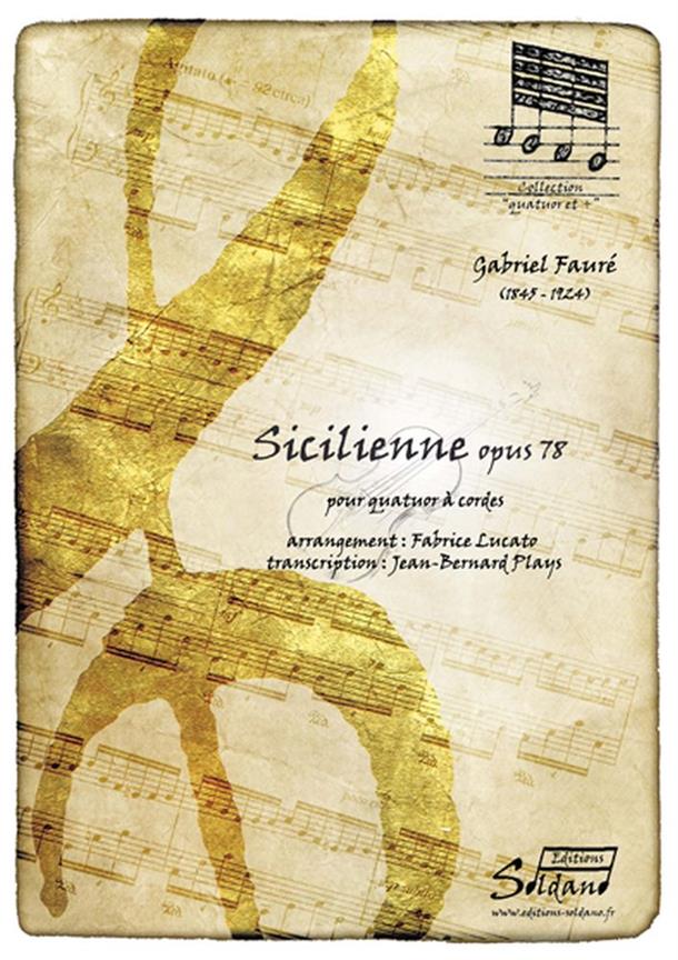 Sicilienne Op. 78 (FAURE GABRIEL)