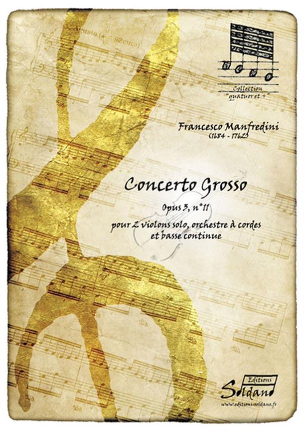 Concerto Grosso Op. 3, N°11 (MANFREDINI)